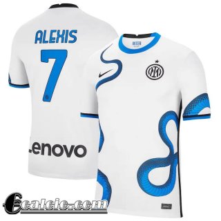 Maglia Calcio Inter Milan Seconda Uomo # Alexis 7 2021 2022