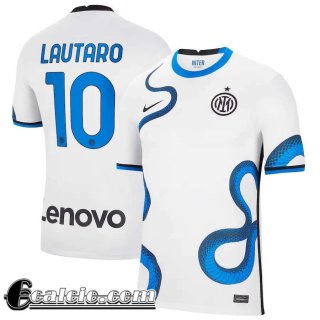 Maglia Calcio Inter Milan Seconda Uomo # Lautaro 10 2021 2022