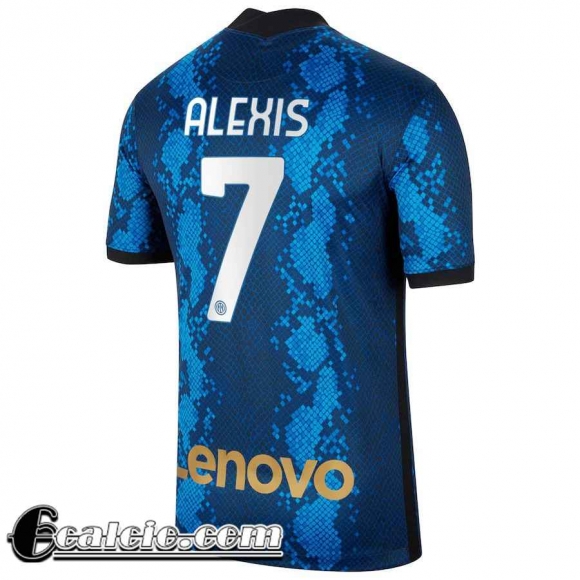 Maglia Calcio Inter Milan Prima Uomo # Alexis 7 2021 2022