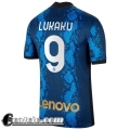 Maglia Calcio Inter Milan Prima Uomo # Lukaku 9 2021 2022