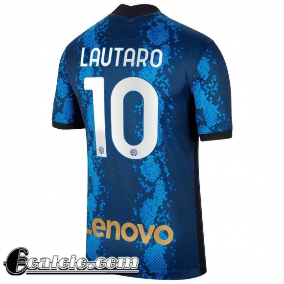 Maglia Calcio Inter Milan Prima Uomo # Lautaro 10 2021 2022