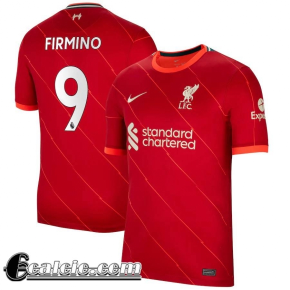 Maglia Calcio Liverpool Prima Uomo # Firmino 9 2021 2022