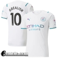 Maglia Calcio Manchester City Seconda Uomo # Grealish 10 2021 2022