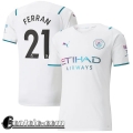 Maglia Calcio Manchester City Seconda Uomo # Ferran 21 2021 2022