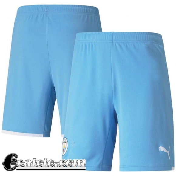 Pantaloncini Calcio Manchester City Uomo Prima 2021 2022 DK36