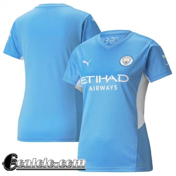 Maglia Calcio Manchester City Prima Donna 2021 2022