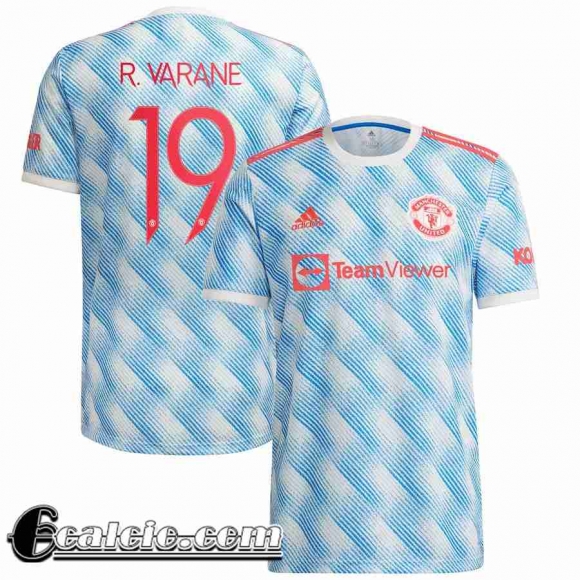 Maglia Calcio Manchester United Seconda Uomo # R. Varane 19 2021 2022