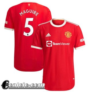 Maglia Calcio Manchester United Prima Uomo # Maguire 5 2021 2022