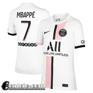 Maglia Calcio PSG Seconda Uomo # Mbappé 7 2021 2022