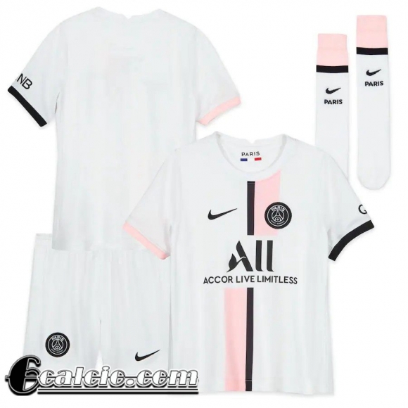 Maglia Calcio PSG Seconda Bambini 2021 2022