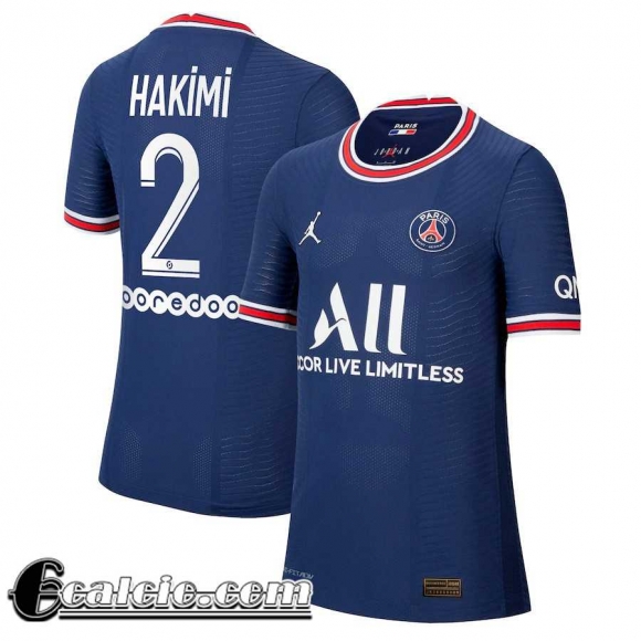 Maglia Calcio PSG Prima Uomo # Hakimi 2 2021 2022