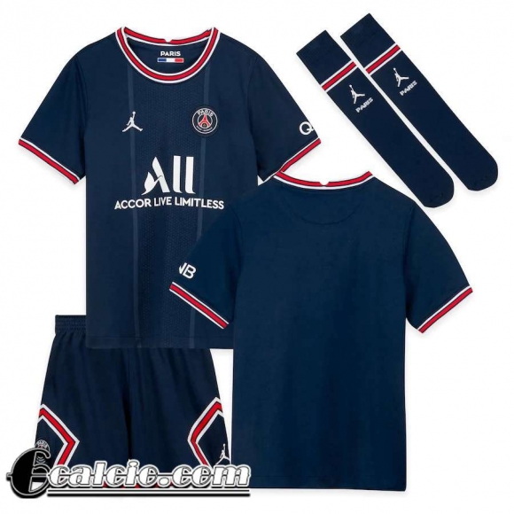 Maglia Calcio PSG Prima Bambini 2021 2022