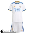 Maglia Calcio Real Madrid Prima Bambini 2021 2022