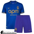 AS Monaco Maglia Calcio Bambino Seconda 25-26