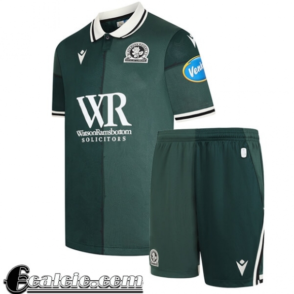 Blackburn Rovers Maglia Calcio Bambino Terza 25-26