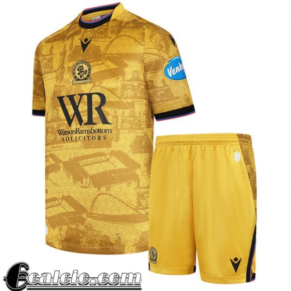 Blackburn Rovers Maglia Calcio Bambino Seconda 25-26