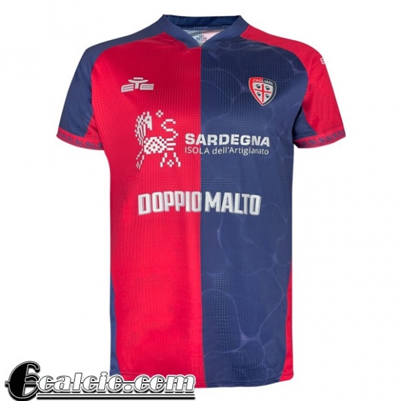 Cagliari Maglia Calcio Uomo Prima 25-26