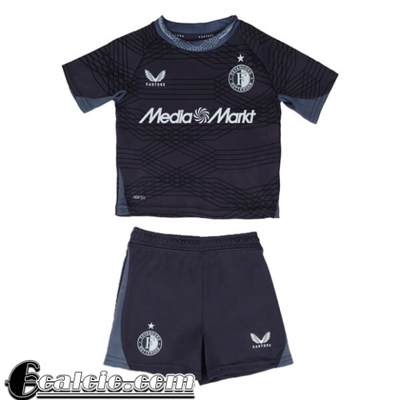 Feyenoord Maglia Calcio Bambino Seconda 25-26