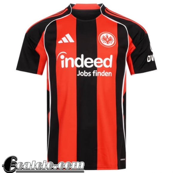 Eintracht Frankfurt Maglia Calcio Uomo Prima 25-26