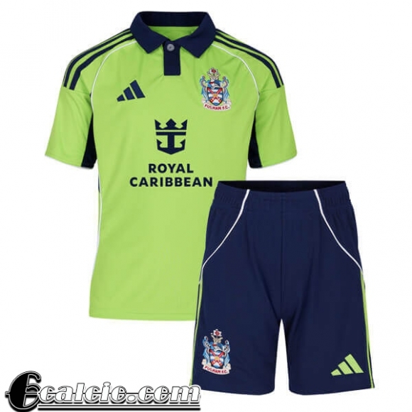 Fulham Maglia Calcio Bambino Seconda 25-26