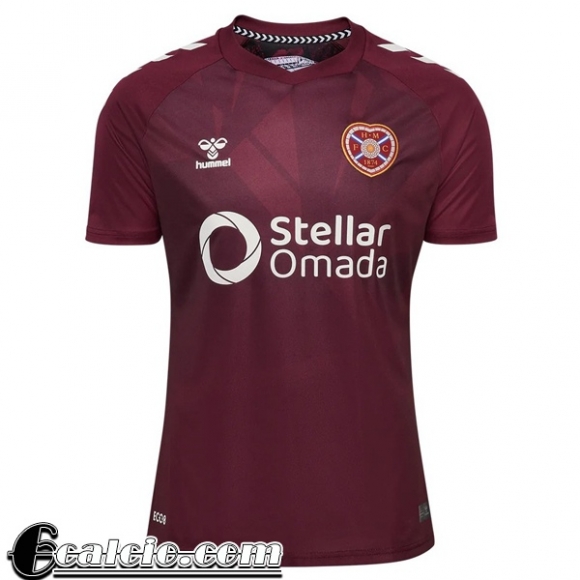 Hearts Maglia Calcio Uomo Prima 25-26