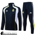 Real Madrid Full-Zip Giacca Uomo 25-26 B531 Real Madrid Full-Zip Giacca Uomo 25-26 B531