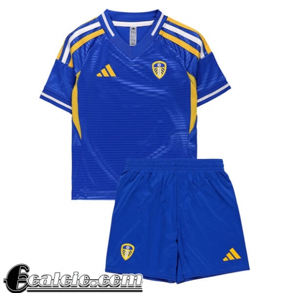 Leeds United Maglia Calcio Bambino Seconda 25-26