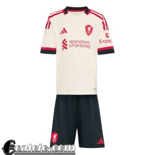 Liverpool Maglia Calcio Bambino Seconda 25-26