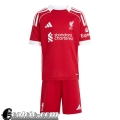 Liverpool Maglia Calcio Bambino Prima 25-26 Liverpool Maglia Calcio Bambino Prima 25-26