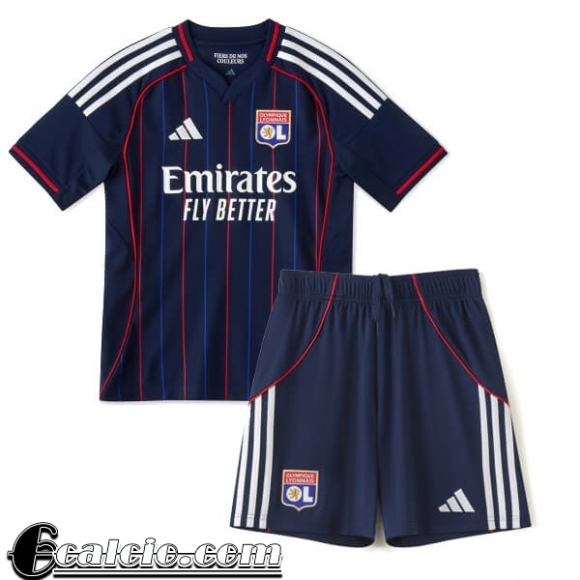 Lione Maglia Calcio Bambino Seconda 25-26