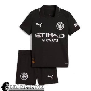 Manchester City Maglia Calcio Bambino Seconda 25-26