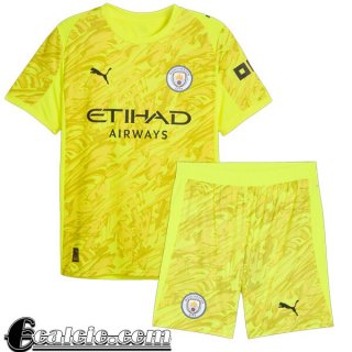 Manchester City Maglia Calcio Bambino Portieri 25-26 TBB873