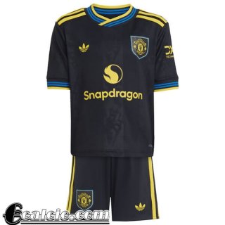 Manchester United Maglia Calcio Bambino Terza 25-26