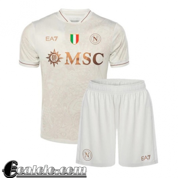 Napoli Maglia Calcio Bambino Seconda 25-26