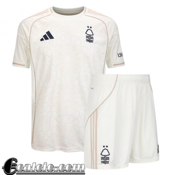 Nottingham Forest Maglia Calcio Bambino Seconda 25-26
