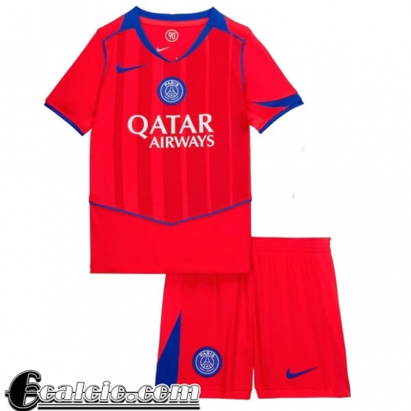 PSG Maglia Calcio Bambino Terza 25-26