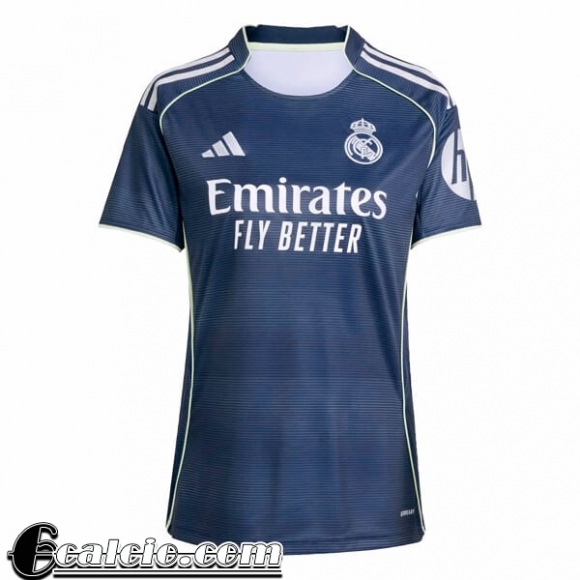 Real Madrid Maglia Calcio Donna Seconda 25-26
