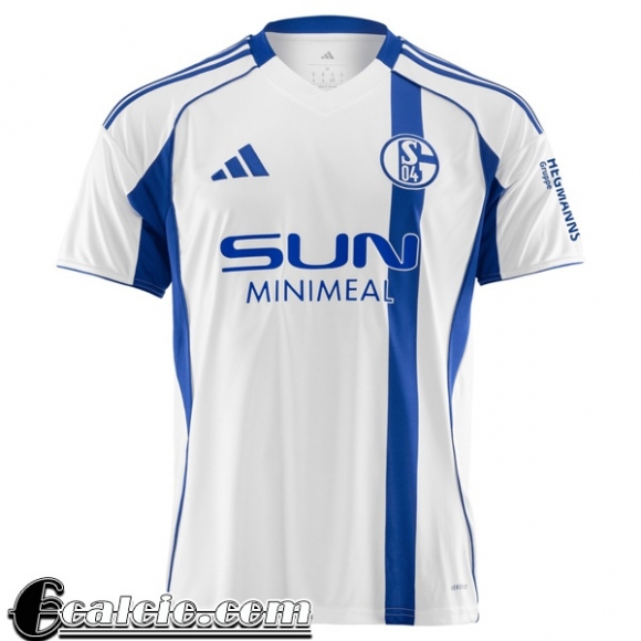 Schalke 04 Maglia Calcio Uomo Seconda 25-26