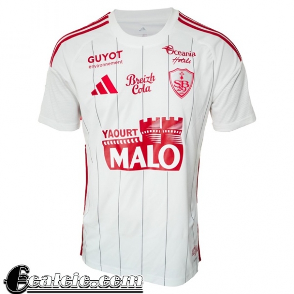 Stade Brestois Maglia Calcio Uomo Seconda 25-26