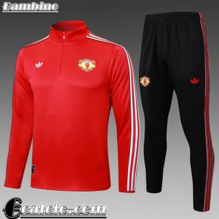 Manchester United KIT:Tute Calcio Bambino 25-26 C787