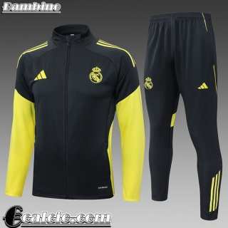 Real Madrid KIT:Full-Zip Giacca Bambino 25-26 C812