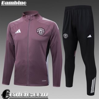 Manchester United KIT:Full-Zip Giacca Bambino 25-26 C814