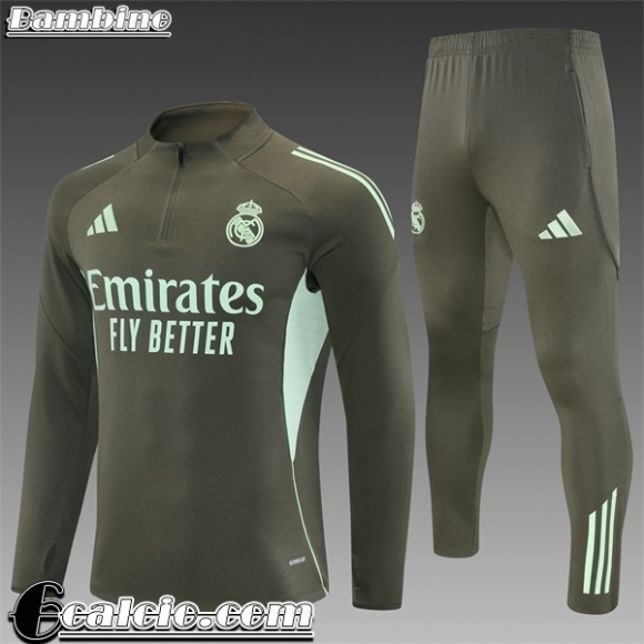 Real Madrid KIT:Tute Calcio Bambino 25-26 C823