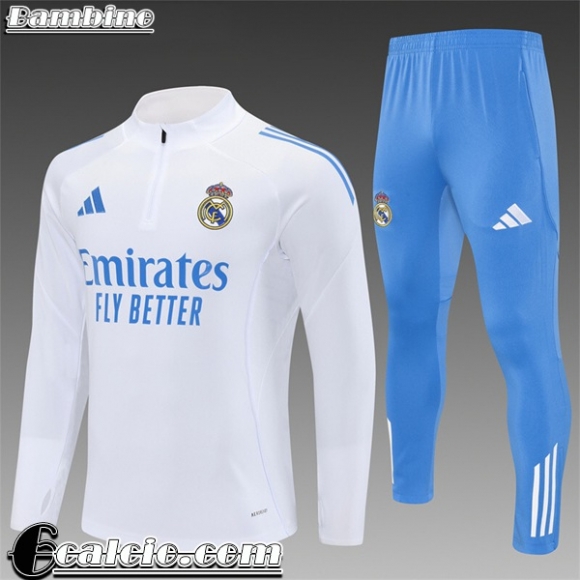 Real Madrid KIT:Tute Calcio Bambino 25-26 C824