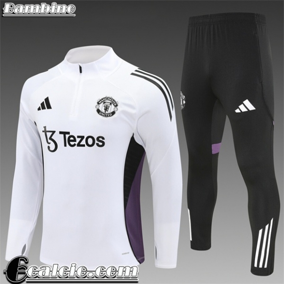 Manchester United KIT:Tute Calcio Bambino 25-26 C832