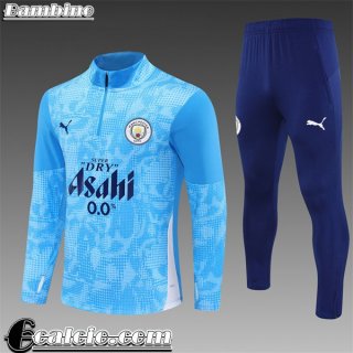 Manchester City KIT:Tute Calcio Bambino 25-26 C845