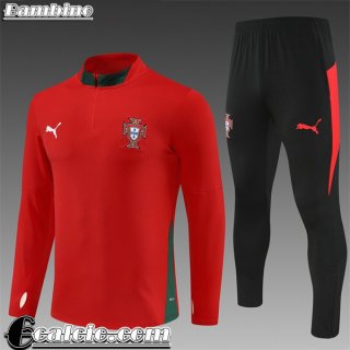 Portogallo KIT:Tute Calcio Bambino 25-26 C847