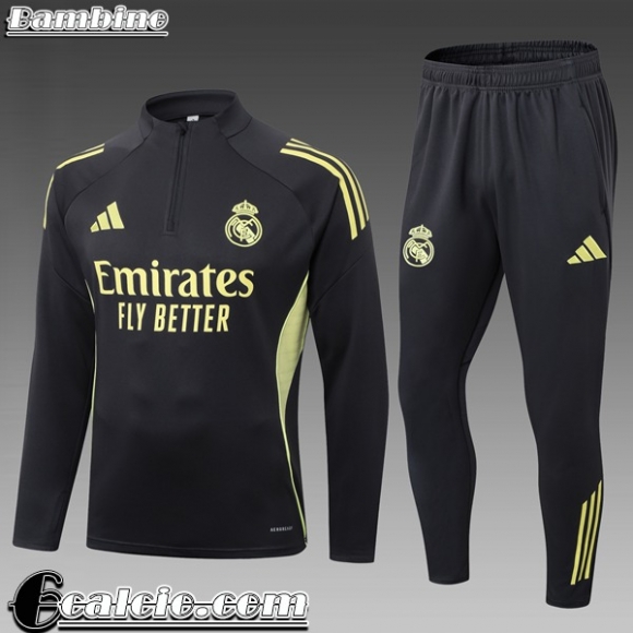 Real Madrid KIT:Tute Calcio Bambino 25-26 C861