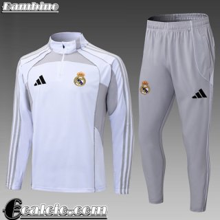 Real Madrid KIT:Tute Calcio Bambino 25-26 C866
