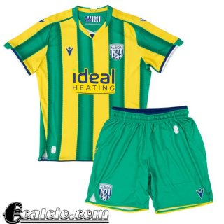 West Bromwich Albion Maglia Calcio Bambino Seconda 25-26